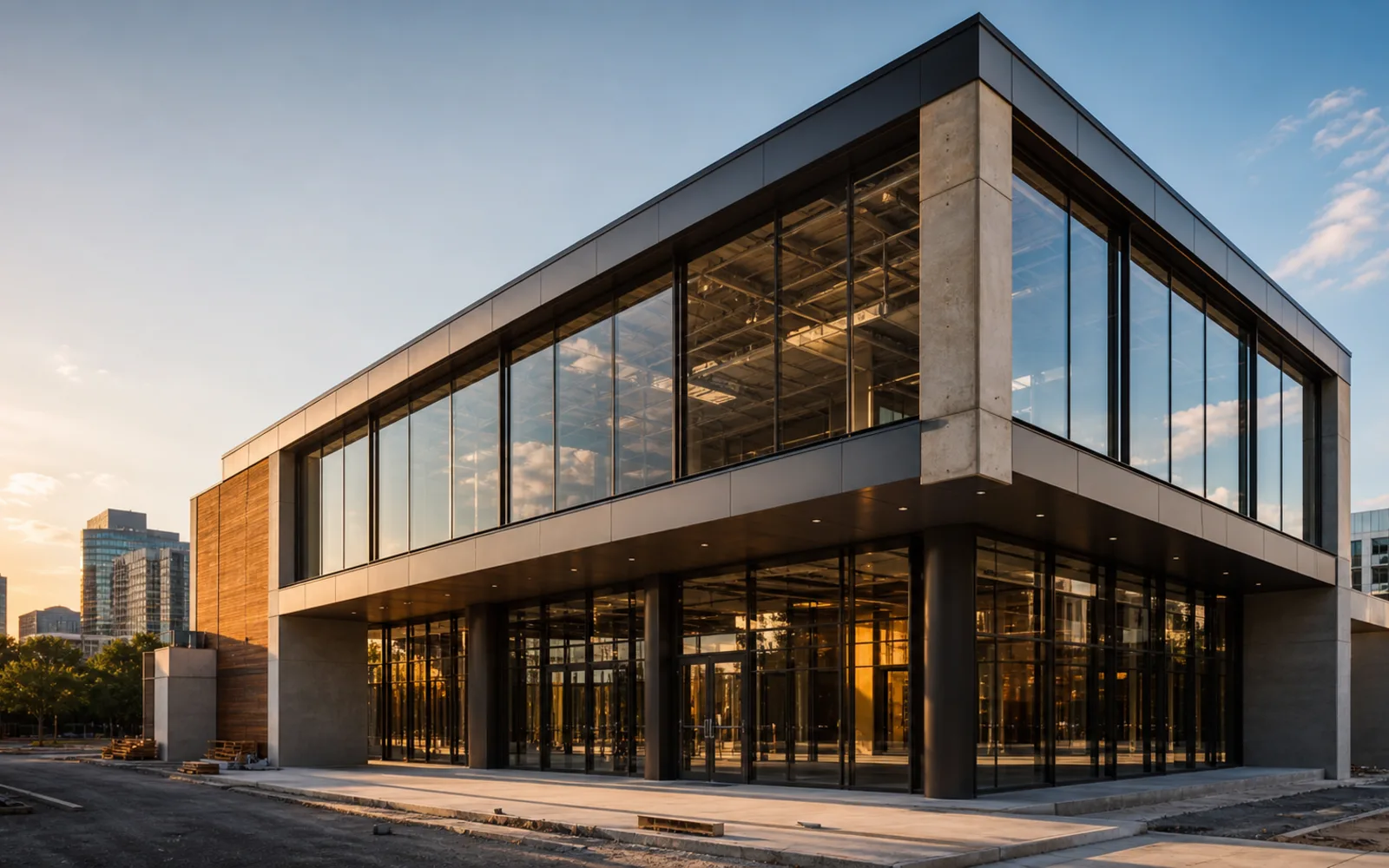 Коммерческое здание построенное Duron Construction